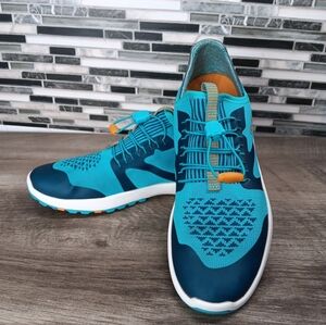 Blue and Teal Athletic Sneakers Olukai 7W